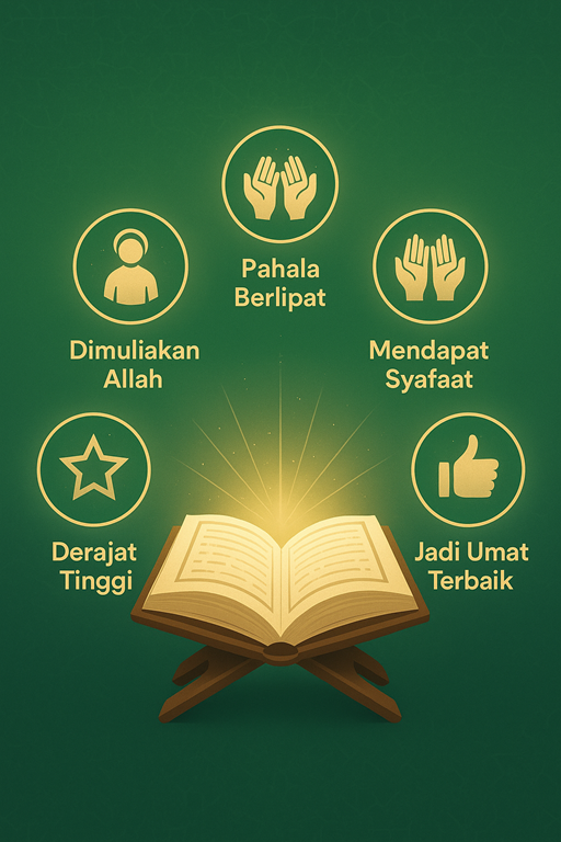Gambar artikel 5 Keutamaan Mempelajari dan Mengajarkan Al-Quran